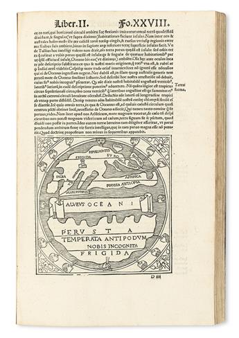 SCIENCE.  Macrobius, Ambrosius Theodosius. In somnium Scipionis. 1524 + Gellius, Aulus.  Noctium Atticarum.  1524